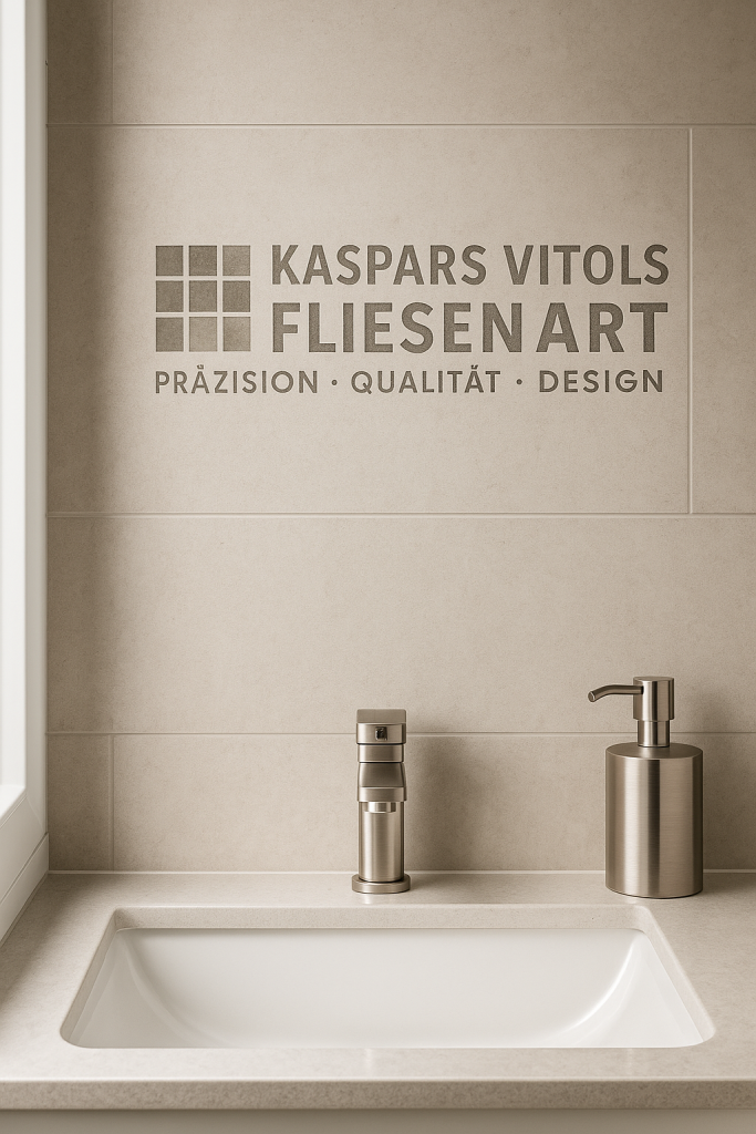 Logo-Kaspars Vitols FliesenArt, Badezimmer